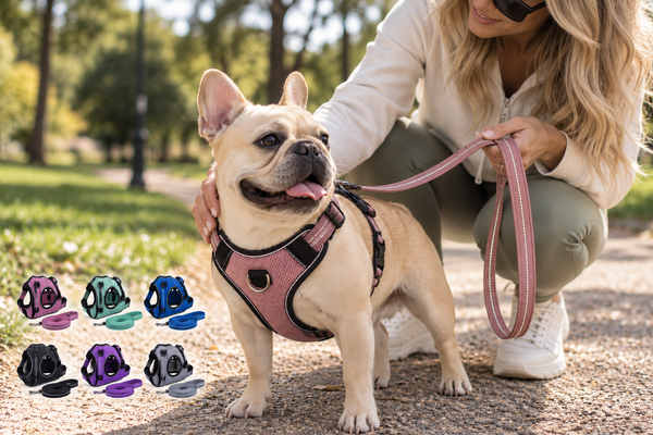 Park days in the reflective harness